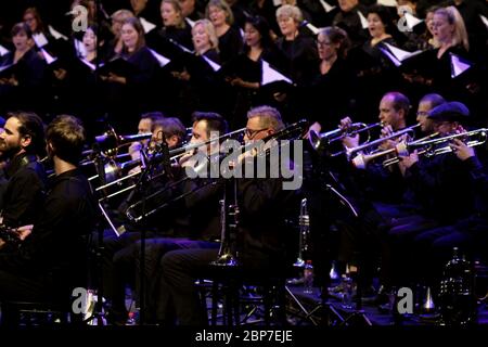 43. Leipziger Jazztage - Spielvereinigung Sued & MDR-Rundfunkchor Banque D'Images