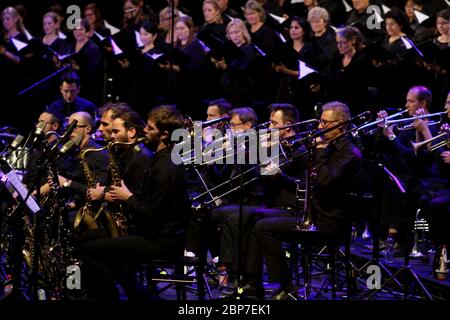 43. Leipziger Jazztage - Spielvereinigung Sued & MDR-Rundfunkchor Banque D'Images