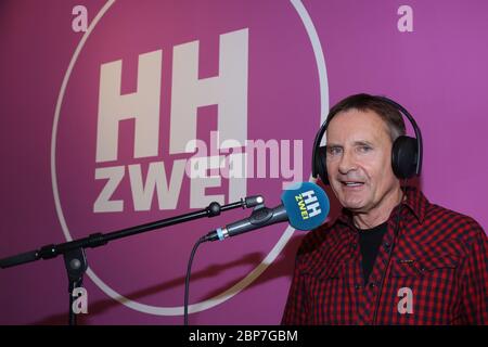 Peter Illmann, visite du studio extérieur de HH Zwei, 80s Cafe Ottensen, 24.10.2019 Banque D'Images