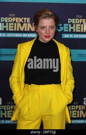 Jella Haase projection spéciale de 'The Perfect Secret' au Astor film Lounge Hafen City, Hambourg, 29.10.2019 Banque D'Images