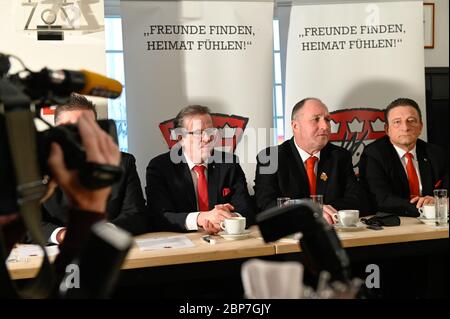 Pressekonferenz der 'Willi Ostermann Stiftung' zur Sessionseroeffnung des Koelner Karneval Banque D'Images