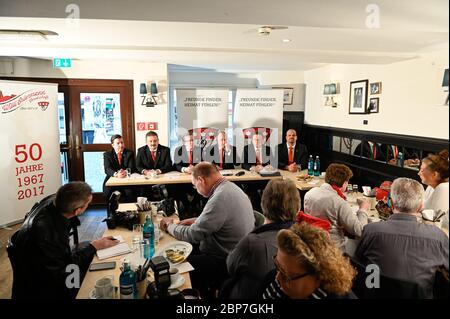 Pressekonferenz der 'Willi Ostermann Stiftung' zur Sessionseroeffnung des Koelner Karneval Banque D'Images