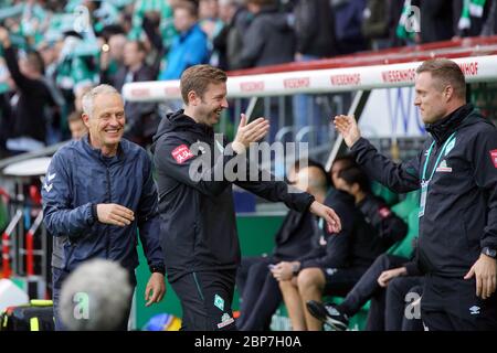 1. BL: 19-20: 10. Vitesse Werder Bremen - SC Freiburg Banque D'Images