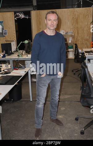 Mark Waschke,Settermin at Zorro (titre de travail) dans Hafencité,Hambourg,25.11.2019 Banque D'Images