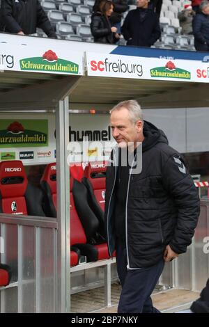 1. BL: 19-20: 14. TG. SP SC Freiburg - VfL Wolfsburg Banque D'Images