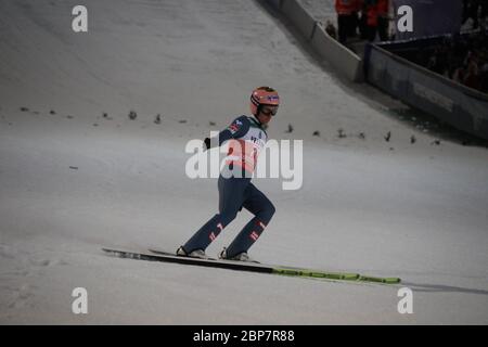 Qualification four Hills Tour Oberstdorf 19-20 Banque D'Images