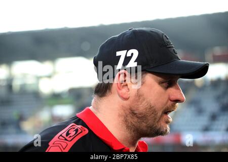 1. BL: 19-20: 19. Vitesse SC Freiburg - SC Paderborn Banque D'Images