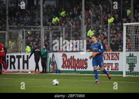 1. BL: 19-20: 19. Vitesse SC Freiburg - SC Paderborn Banque D'Images