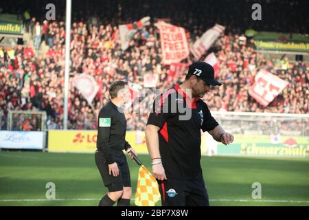 1. BL: 19-20: 19. Vitesse SC Freiburg - SC Paderborn Banque D'Images
