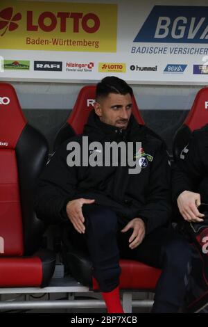 1. BL: 19-20: 19. Vitesse SC Freiburg - SC Paderborn Banque D'Images