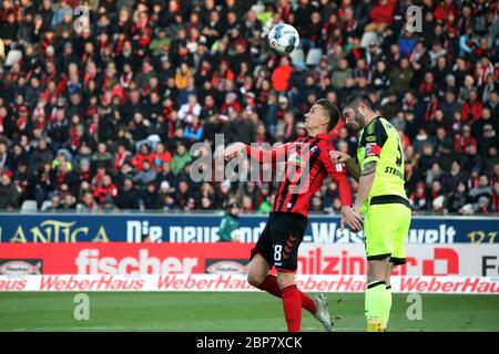 1. BL: 19-20: 19. Vitesse SC Freiburg - SC Paderborn Banque D'Images