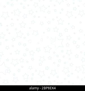 Star modèle homogène. Blanc et gris rétro arrière. Éléments chaotiques. Forme géométrique abstraite de texture. Effet de ciel. Modèle de conception Illustration de Vecteur