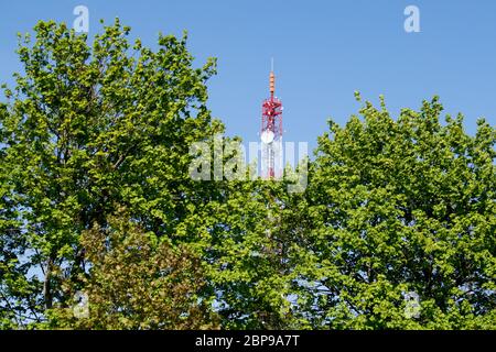 Antennes à Gdansk, Pologne. 10 mai 2020 © Wojciech Strozyk / Alamy stock photo Banque D'Images