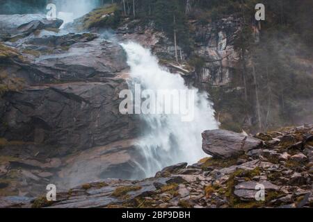 Cascades de Krimml en Autriche Banque D'Images