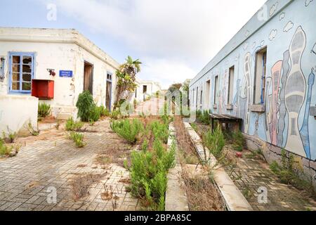 Le célèbre Rinella Movie Park de Malte a été abandonné pendant 20 ans Banque D'Images