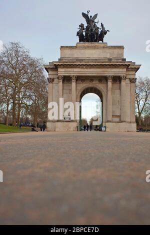 Royal Artillery Memorial, Hyde Park Corner, Hyde Park, Londres Banque D'Images