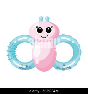 Bébé hochets. Illustration vectorielle. Illustration de Vecteur