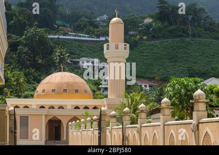 Mosquée de Seychelles. Banque D'Images