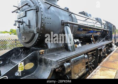 LMS Stanier classe 8F 8151 (British Railways No. 48151) est une locomotive à vapeur britannique préservée Banque D'Images