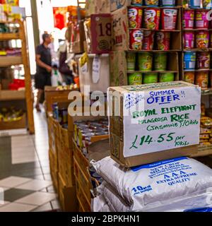 Supermarché Asie à Cambridge, Angleterre Banque D'Images