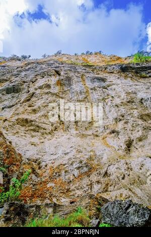 Gorge de Trigrad, montagnes Rhodope dans le sud de la Bulgarie, Europe du Sud-est Banque D'Images