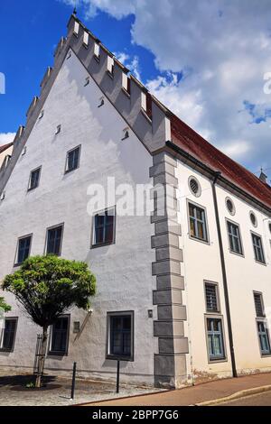 Fuggerhaus à Donauwörth est une ville de Bavière, en Allemagne, avec de nombreuses attractions historiques Banque D'Images