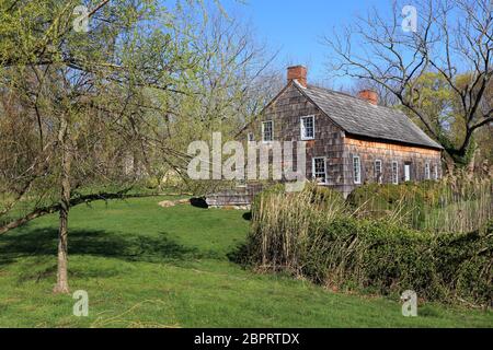 La Maison Brewster, une maison historique de l'époque de la guerre d'indépendance Setaouket long Island New York Banque D'Images