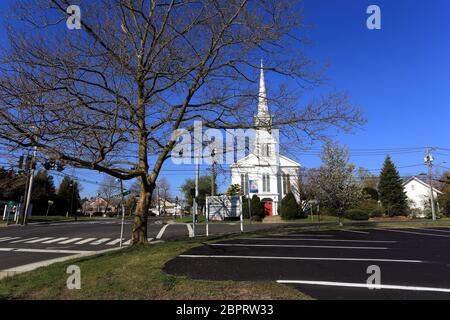 United Methodist Church Setauket long Island New York Banque D'Images