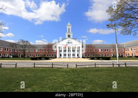 Ward Melville High School dans le Three Village School District Setauket long Island New York Banque D'Images