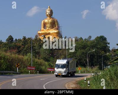 Zone économique spéciale du Triangle d'Or au Laos Banque D'Images