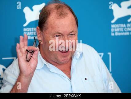 VENISE, ITALIE - SEPTEMBRE 02: Roy Andersson assiste à la photocall 'A Pigeon Sat on A Branch Reflecting on existencee' Banque D'Images