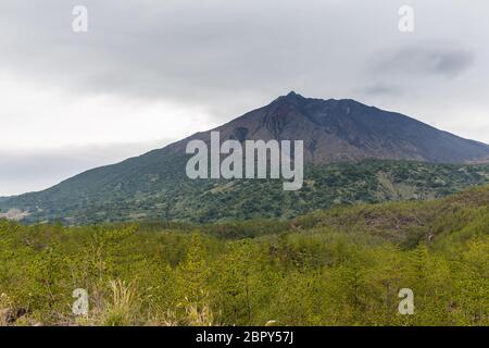 Sakurajima au japon Banque D'Images