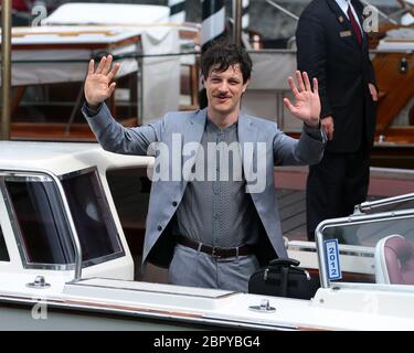 VENISE, ITALIE - SEPTEMBRE 04 : Andrea Bosca est vue lors du 71e Festival International du film de Venise le 4 septembre 2014 à Venise, Italie Banque D'Images