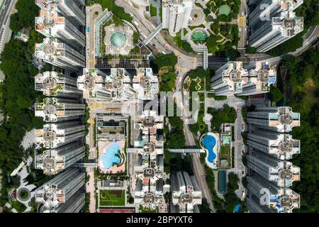 Kwun Tong, Hong Kong 02 septembre 2018 :- ville de Hong Kong Banque D'Images