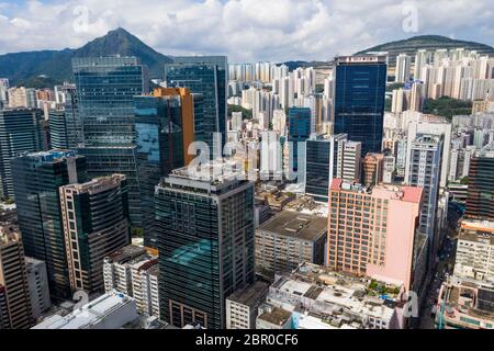 Kwun Tong, Hong Kong 02 septembre 2018 :- Hong Kong centre-ville Banque D'Images