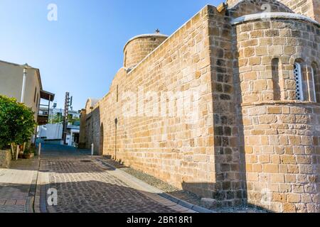 Église des Apôtres Barnabas et Hilarion (Agii Varnavas et Ilarionas) à Peristerona, Chypre Banque D'Images