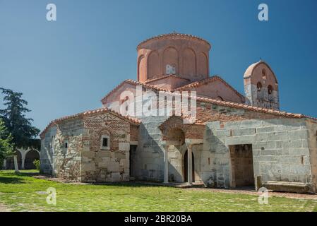 Église byzantine de Sainte Marie à Apollonia, Albanie Banque D'Images
