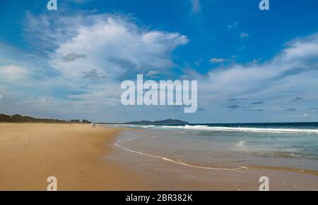 Boomerang Beach Pacific Palms NSW Australie Banque D'Images