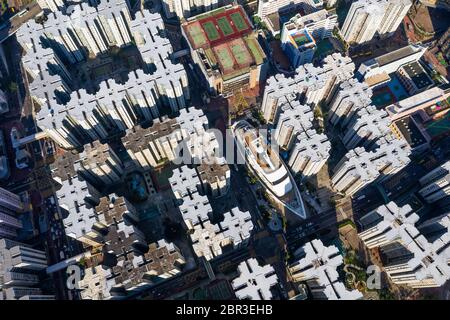 Whampoa, Hong Kong 07 novembre 2018 :- ville de Hong Kong Banque D'Images