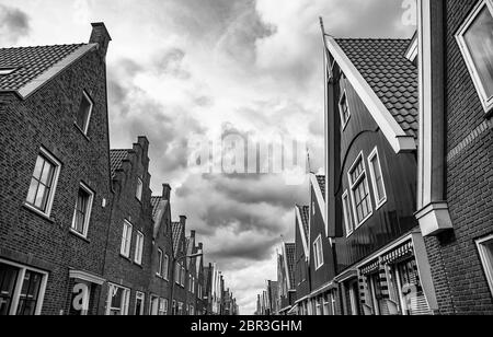 Old Dutch maisons, détail du tourisme en Europe Banque D'Images