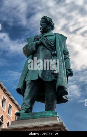 Monument de Daniele Manin à Venise, Italie Banque D'Images