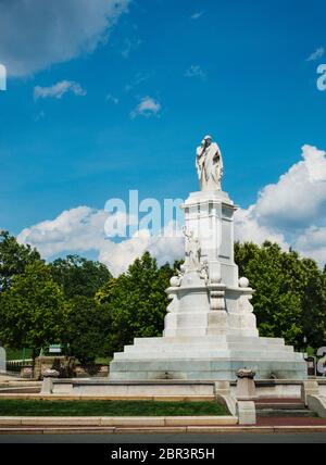 Peace Monument, sur le terrain du Capitole des États-Unis, à Washington, DC Banque D'Images