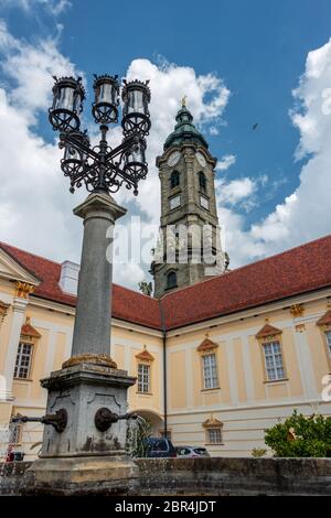 Zwettl (abbaye Stift Zwettl) est un monastère cistercien situé dans la région de Zwettl Basse-autriche, dans le diocèse de St Polten. Waldviertel, Autriche Banque D'Images