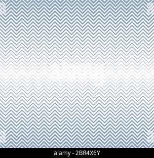 Motif sans couture courbe Zig Zag Lines Illustration Design Banque D'Images