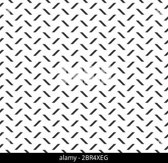 Chrome métal diamant sans couture motif vague boucle Zag Lines Illustration Design Banque D'Images