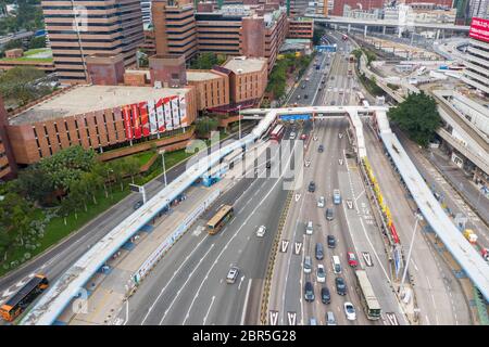 Hung Hom, Hong Kong 21 avril 2019 : tunnel de passage à Hong Kong Banque D'Images