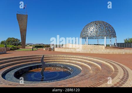 Mémorial HMAS Sydney II, Geraldton Banque D'Images