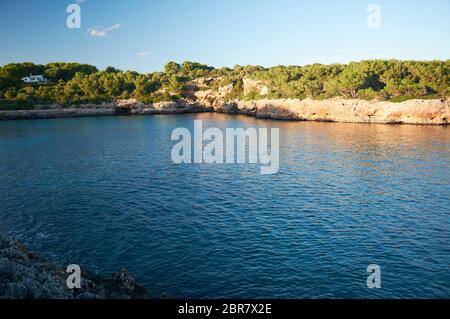 Cala Sa Nau - magnifique baie et plage sur Mallorca, Espagne - Europe Banque D'Images