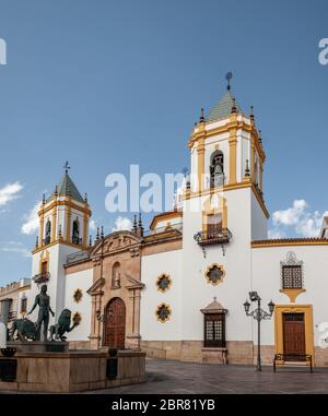 Paroisse de Nuestra Señora del Socorro Banque D'Images