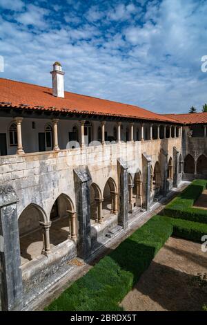 Cloître du roi Afonso au monastère de Sainte Marie de la victoire à Batalha, Portugal Banque D'Images